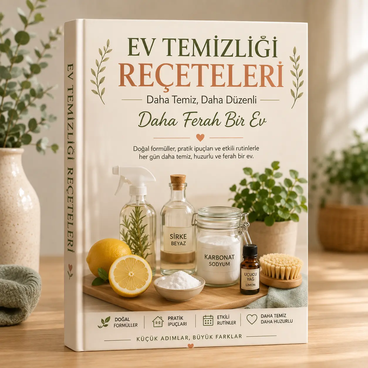 Temiz ve ferah kokulu bir ev için ev yapımı tarifler